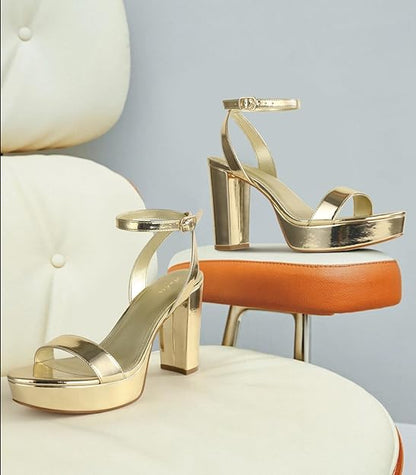 Veloura™ Plateau-Sandalen mit Blockabsatz