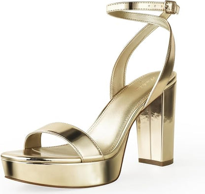 Veloura™ Plateau-Sandalen mit Blockabsatz