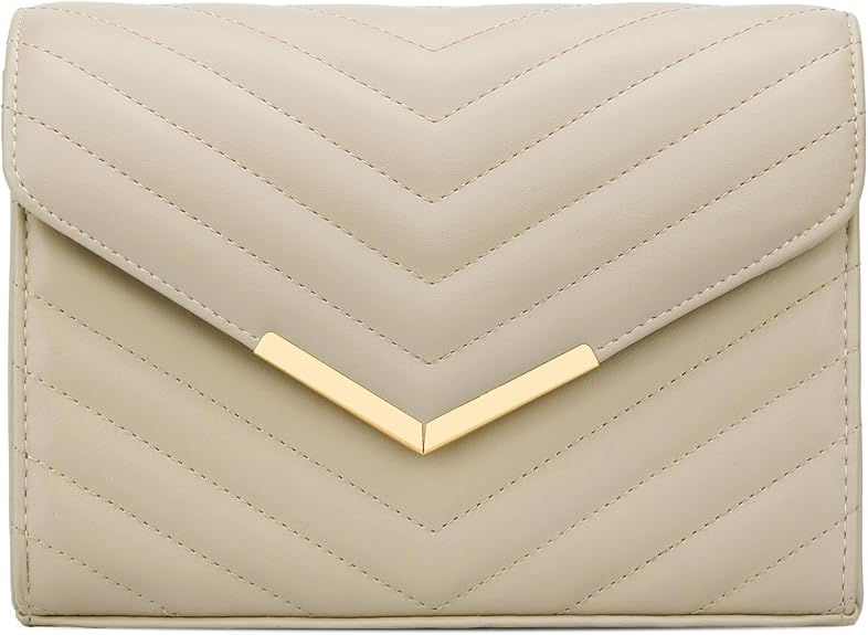 Elanvia™ Vegane Abend-Clutch in Umschlagform