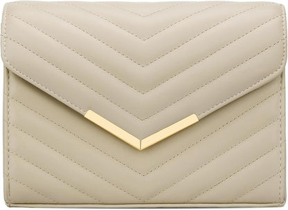 Elanvia™ Vegane Abend-Clutch in Umschlagform
