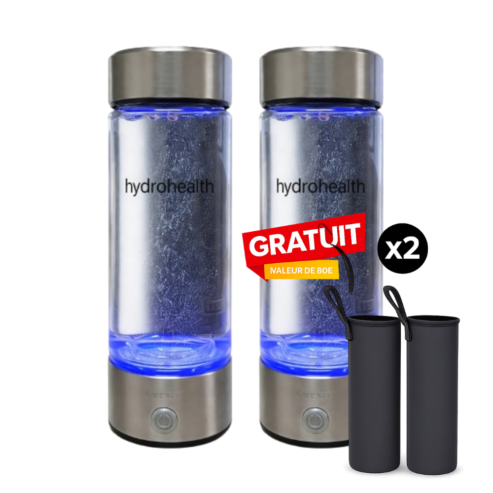 HydroHealth™ Wasserstoff-Wasserflasche