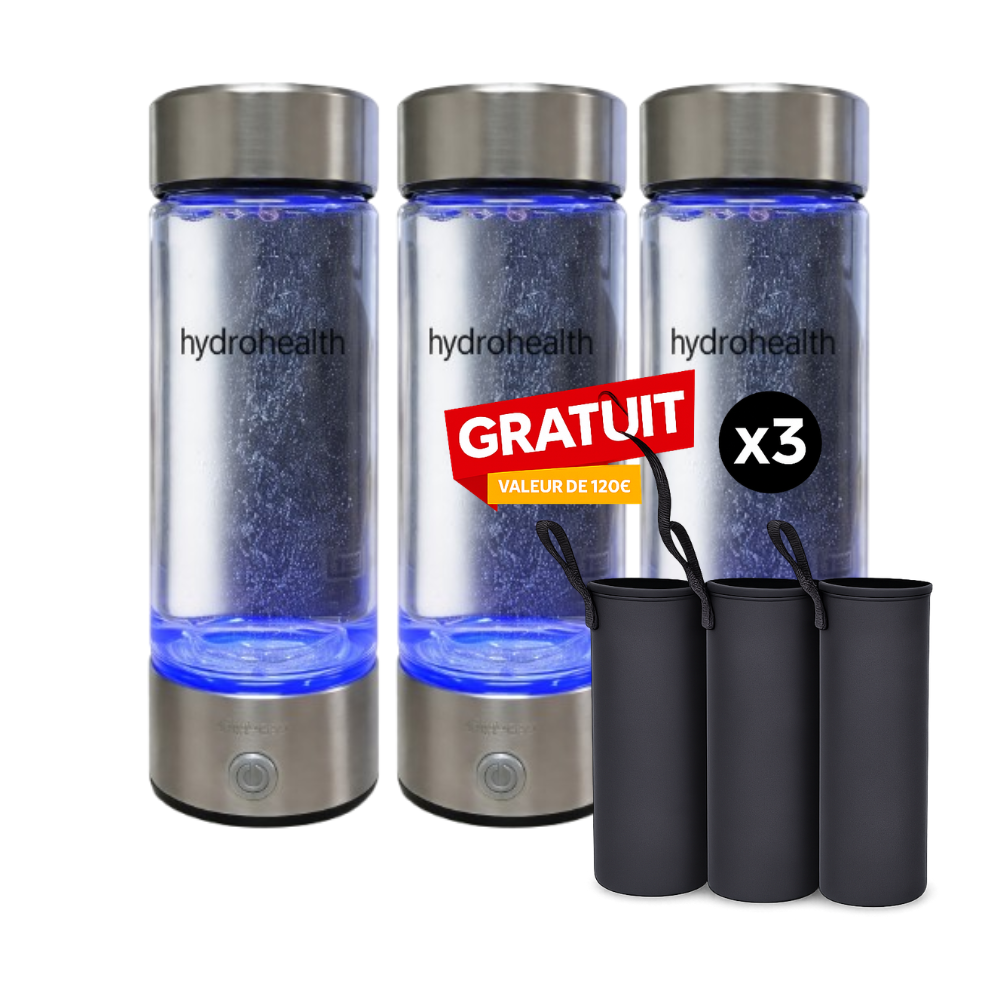 HydroHealth™ Wasserstoff-Wasserflasche