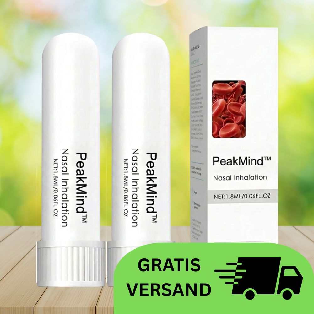 PeakMind™ Naseninhalator zur Verbesserung des Gedächtnisses