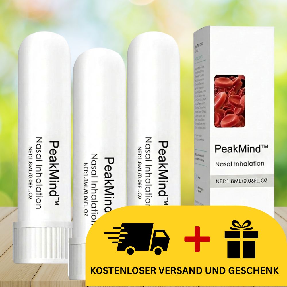PeakMind™ Naseninhalator zur Verbesserung des Gedächtnisses
