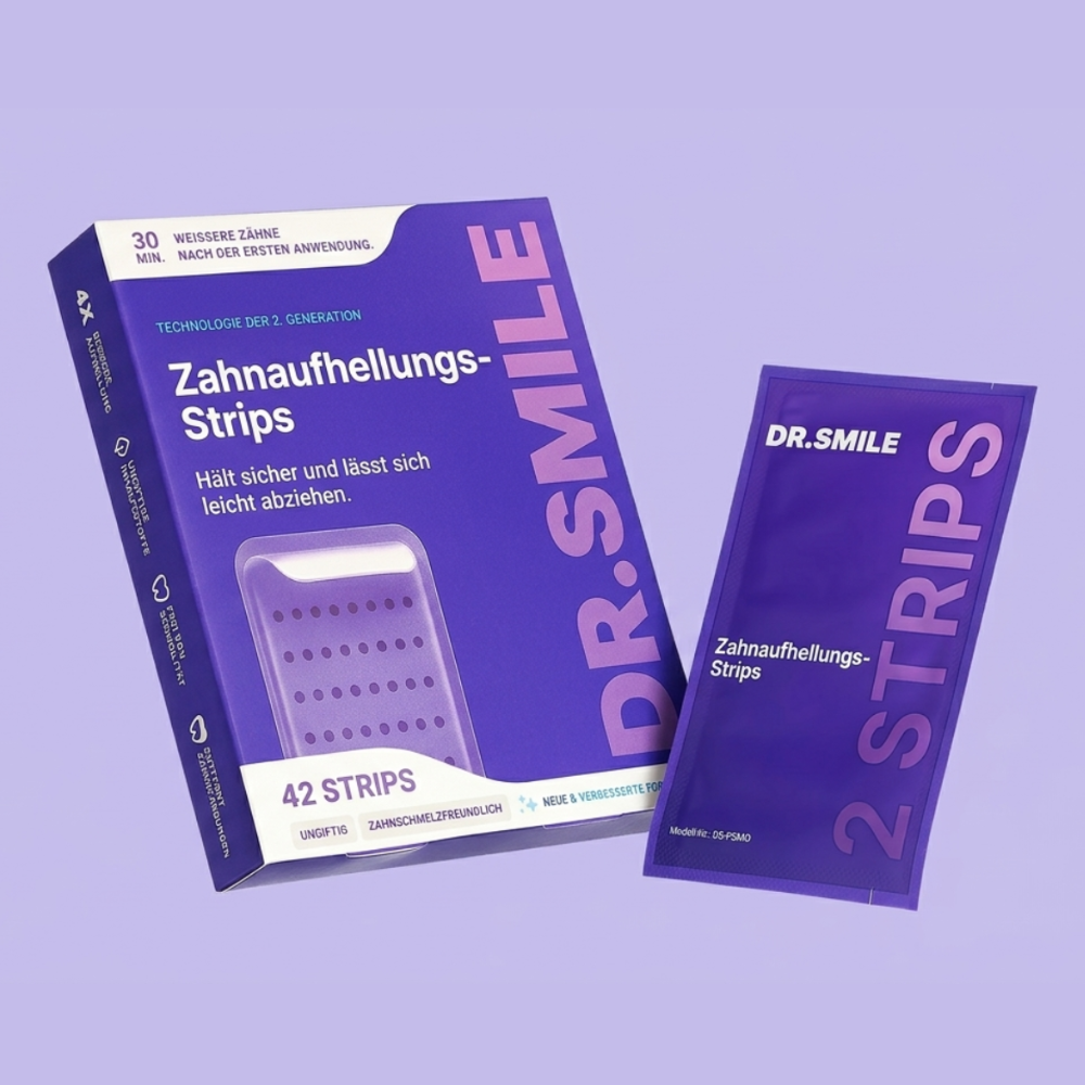 DR SMILE™ Zahnaufhellungsstreifen