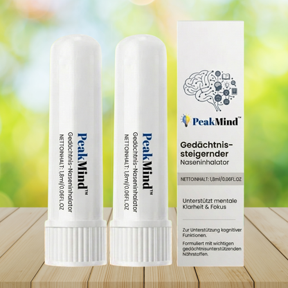 PeakMind™ Naseninhalator zur Verbesserung des Gedächtnisses